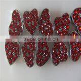Factory Direct Supply of Encrusted With Diamonds 10MM Wear Jewelry Slider Heart Charms thumbnail-4