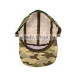 Fashion Custom Flat Top Stylish Pattern Design Cotton Twill Military Style Cap for Promotion thumbnail-5