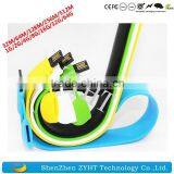 64MB~64GB Promotional Bracelet USB Flash Drive With Logo Print in PVC Directly From Shenzhen Factory