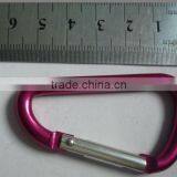 2016 HIGH QUALITY ALUMINUM CARBINER AND D TYPE SNAP HOOK WITH PIN thumbnail-6