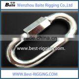 High Quality Stainless Steel Zinc Plated Chain Metal Quick Link thumbnail-3