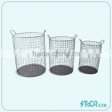 Clothing Storage Metal basket,Storage Bench With Wicker Baskets                        
                                                Quality Choice