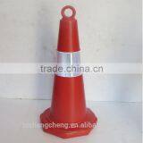 High Quality 700mm PE Reflective Traffic Cone thumbnail-2