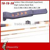 Chentilly02 TD-TS-26 Hand Fishing Rods Tackle Tool Wholesales Pure Carbon Carp Rod Super Hard Streams Fishing Rod