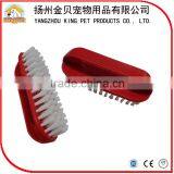 China Manufacturer Custom Made Green Red Color Kitchen Plastic Brush thumbnail-2