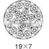 Steel Wire Rope 19*7