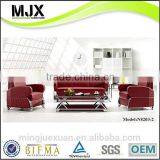 Economic Unique Modern Leather Modern Office Sofa thumbnail-1