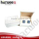 Beautiful Cute Leather Cuff-link Case Made in China