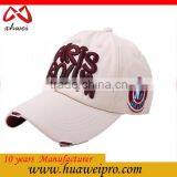 100% Cotton Twill Sport Hats Professional Custom Golf Cap Man Woman thumbnail-5