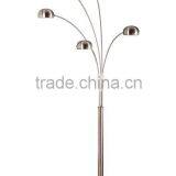 5-Arm Adjustable Arch Floor Lamp with Marble Base