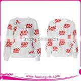 Newest Sportswear Wholesale Unisex Oversized Sweatshirts