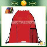 Foldablel Nylon Large Capacity Water Resistant Drawsting Backpack thumbnail-5