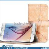 Hot New Products Flip Leather Phone Case With Card Holder for Galaxy S6 thumbnail-1