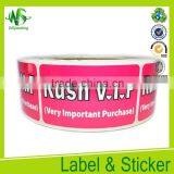2016 New Design & Cheap Printed Clothes Label