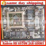 original for Apple iMac 27" A1312 AMD Radeon HD 6970M HD6970 2GB VGA GPU Video Graphic Card GDDR5 216-0811000 109-C29657-10
