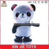 12inch Standing Soft Panda Doll With Music Lovely Electronic Plush Panda Toy Meet En71 Standard Animal Toy With Sound Clip