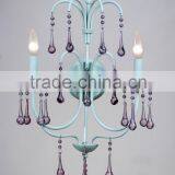 2015 Metal Crystal Wall Lamp/Light Wite White Glass Lamp Shade thumbnail-4