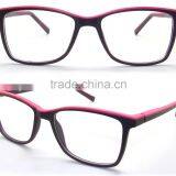 2016 New Item Double Color TR90 Optical Frame Glasses