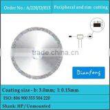 22mm HP Shank Flexible Diamond Plated Dental Disc