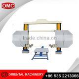 CNC single wire marble and granite diamond wire saw machine for stone cutting