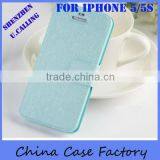 Royal Quality Leather Wallet Case For IPhone 5 5S,Small Order Accept! thumbnail-5