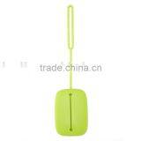 New Style High Quality Square Shaped Silicone Key Chain