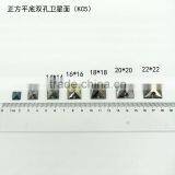 KC5 Square Rivoli 18*18 Flat Back Sew on Acrylic Rhinestones for Fashion Decoration, Craft Making, Garment Bags Accessories thumbnail-3