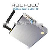 Cherry Trail Z8300 14nm 1.8G 64-bit Quad Core Metal Case MINI PC K6A Windows 10 Ubuntu MINI PC With VGA Interface thumbnail-4