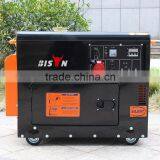 BISON China Price Diesel Generator 6kva Portable Big Power Generator Set thumbnail-5