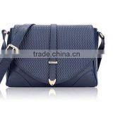 Factory wholesale lady PU leather handbag sling bags