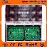 Outdoor Waterproof PH10 Single Red LED Display for Taxi Railway Subway Bank Advertising Quality Choice