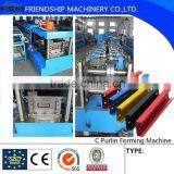 C Channel Roll Forming Production Line