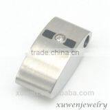 Brush Finish Stainless Steel Jewelry Nickel and Lead Compliant