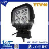 9.5 Inch 40w 3500 lm Led Work Light Bar Car Truck Boat off Road Flood Lamp Bulb thumbnail-4