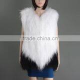 Ladies Winter Raccoon Fur Shawl KZ150065 thumbnail-1