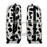 2015 China White & Black Color Like Cow Markings Luggage Fashionable Hardcase Luggage Trolley/Eminent Luggage Cart thumbnail-5