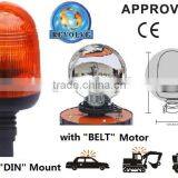 E-MARK Revolving Halogen Warning Light, ECE MARK Rotating Halogen Warning Beacon(SR-BL-501R-8) Flexible Europe DIN Mount Pole thumbnail-1