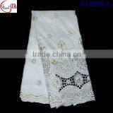 CL3230 African Designer Elegant George Lace Embroidery Nigeria George for Making Fashion Dress Material thumbnail-1