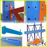 warehouse cantilever racking, storage pipe rack system, steel pipe garment rack