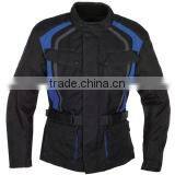 Black And Dark Blue Color Racing Wear Womens Jacket thumbnail-1