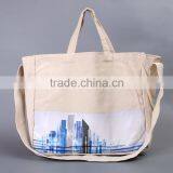 Colorful Printed Beach Canvas Tote Bag