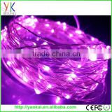 High quality and good price batter operated purple color led light string