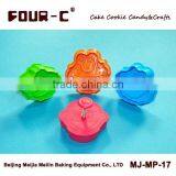 Plastic Animal Shaped Plunger Cookie Cutters,cartoon Pastry Cutters