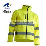 Safety Reflectvie Yellow Jacket Softshell thumbnail-1