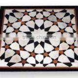 Marble Inlay Flooring , Marble Medallion , Stone Mosaic Medallion