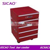 National Home Appliances 50 Liter Refrigerator With 1 Drawer / 4 Wheels thumbnail-1