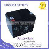 Kanglida CE&UL 12v 4ah Rechargeable Battery With Full Weight Full Amper, Reliable Quality