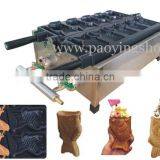 5pcs Fish Waffle Commercial Use Non-stick LPG Gas Icecream Taiyaki Baker