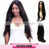Hair Factory Can be Dyed Straight 22 Inch Virgin Peruvian Full Lace Wig thumbnail-1