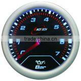 52mm Smoke Lens / Super White Led Electrical Oil Pressure Gauge thumbnail-1